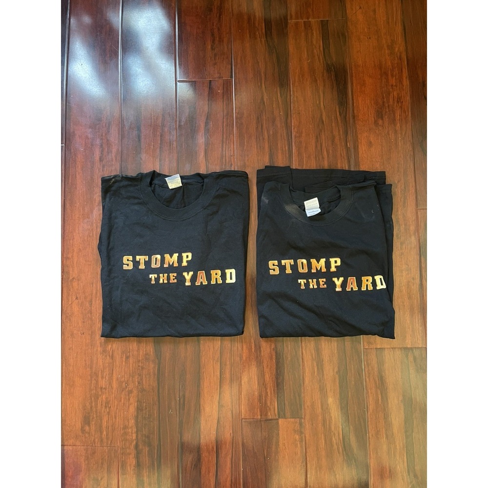 Lot Of 2 2007 Stomp The Yard Movie Promo T-Shirts Size XL Preowned
